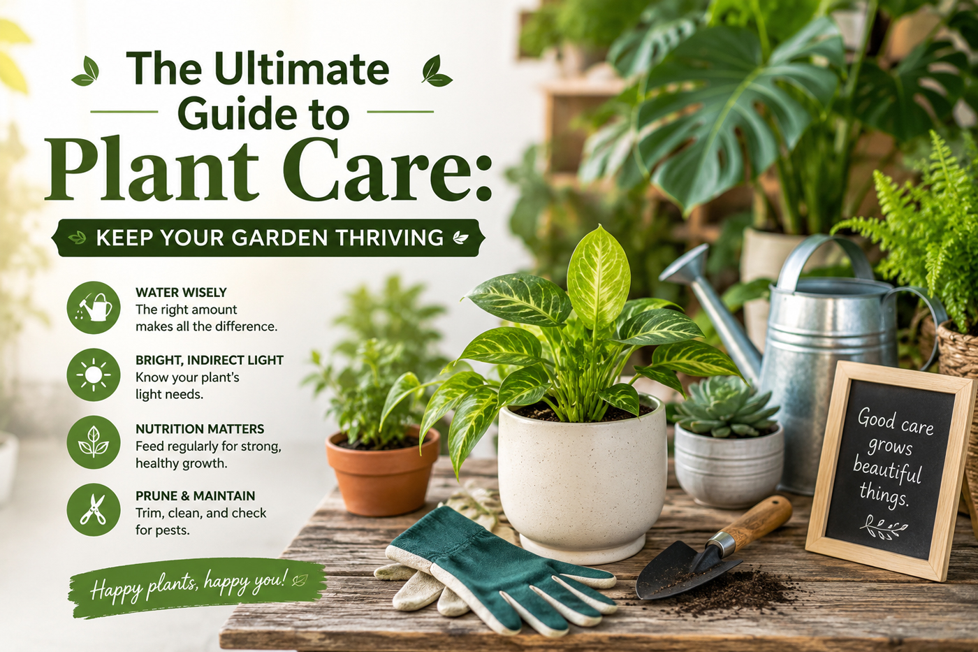 The Ultimate Guide to Plant Care: Keep Your Garden Thriving